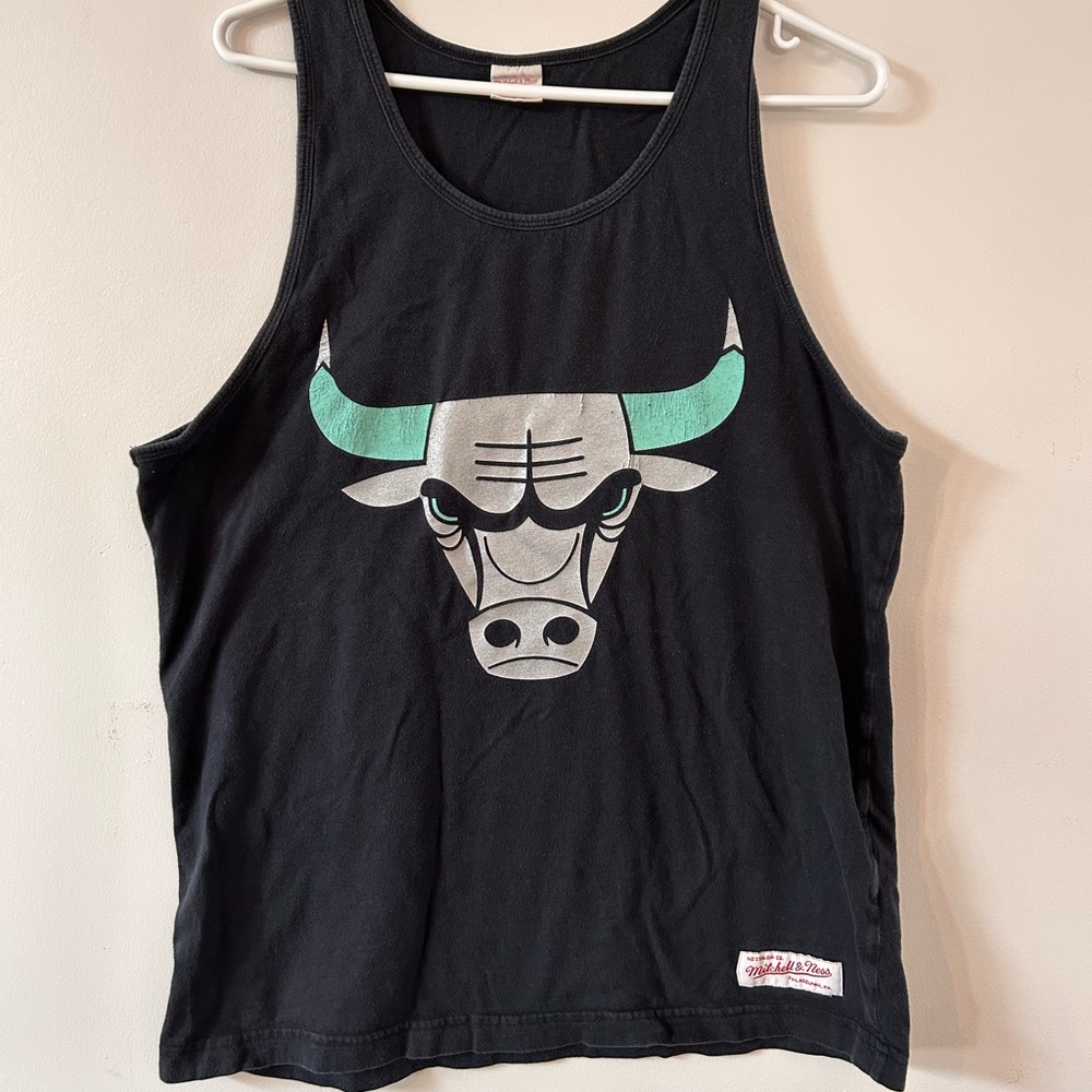 Mitchell & Ness Vintage Bulls Tank, Sleeveless Shirt